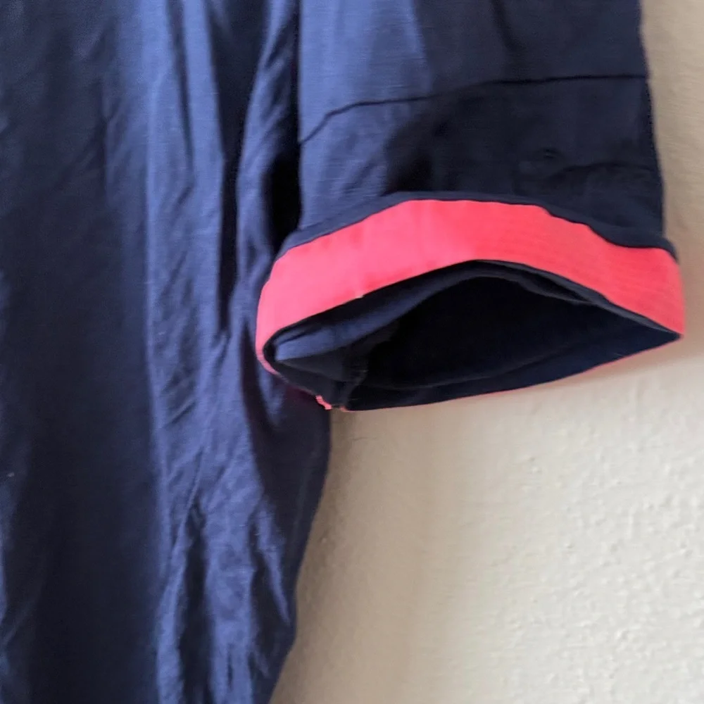 Rapha sz S Navy Blue Merino Men's Shirt great pre owned condition.
